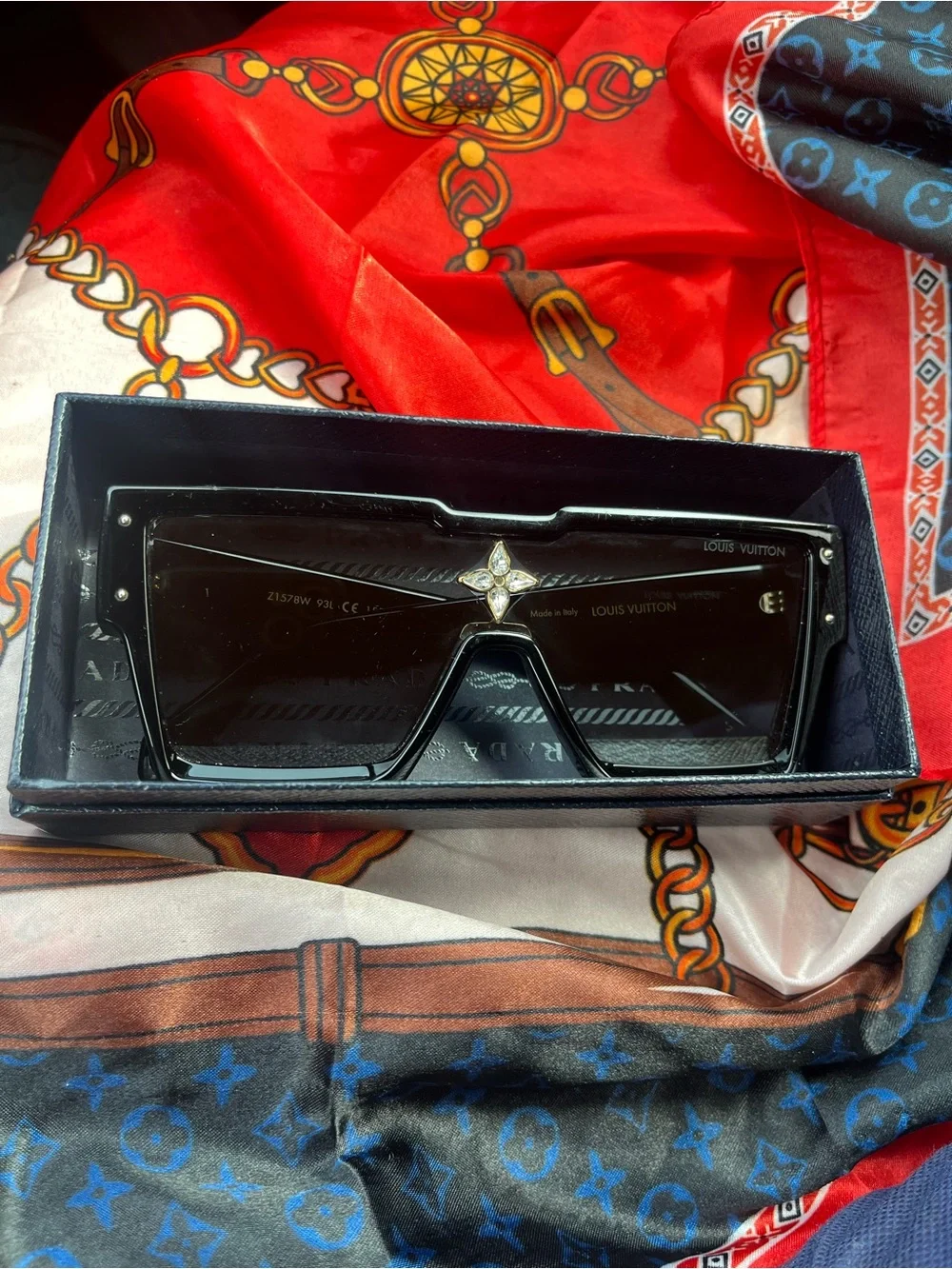 Louis Vuitton Black Cyclone Sunglasses